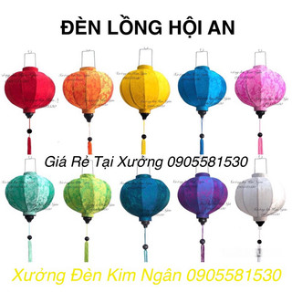 Đèn lồng Tròn Hội An (CÓ SẴN) (20cm -30cm ) mua sl zl0905581530