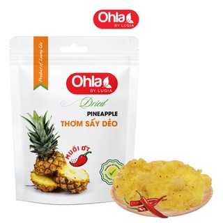 Thơm sấy dẻo muối ớt Ohla túi 100g