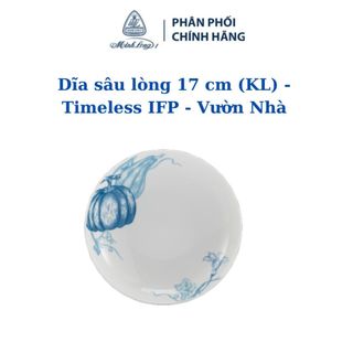 Dĩa sâu lòng - timeless ifp - vườn nhà - gốm sứ cao cấp minh long i