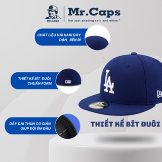 Mũ snapback lưỡi trai bít đuôi cho nam nữ đội ngược phong cách hiphop cá tính MrCaps Store MLB04