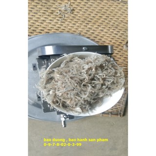 Máy thái sợi da heo , thái bì lơn quay tay khung bằng inox