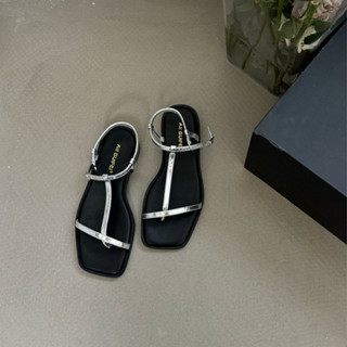 Giày sandal đế thấp dây mảnh phong cách thanh lịch sang trọng cho nữ dép quai hậu đi học đi làm loại đẹp SDTQ13