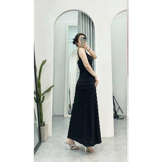 Đầm HD Thun Ren Không Tay KAMI