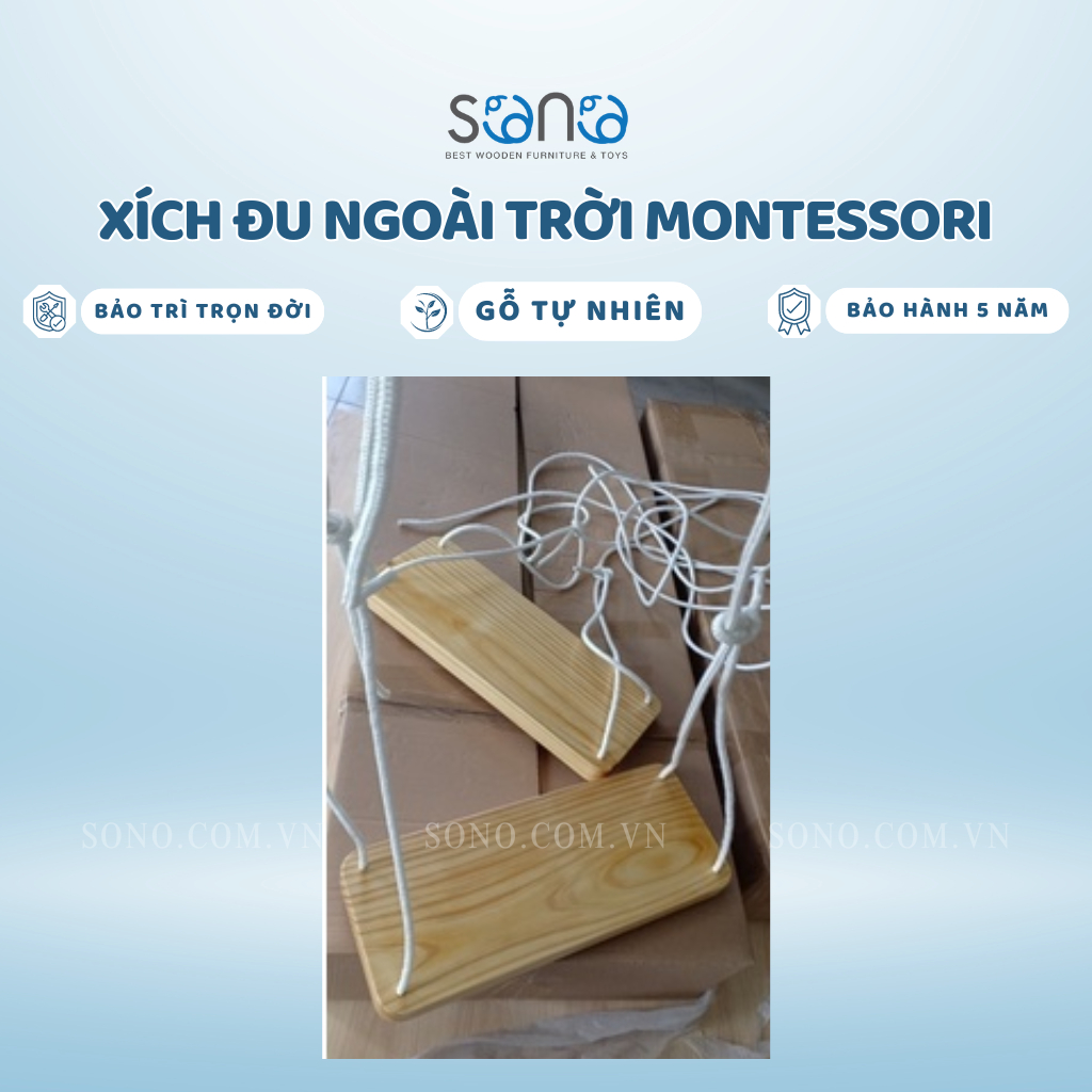 Xích đu plywood Sono