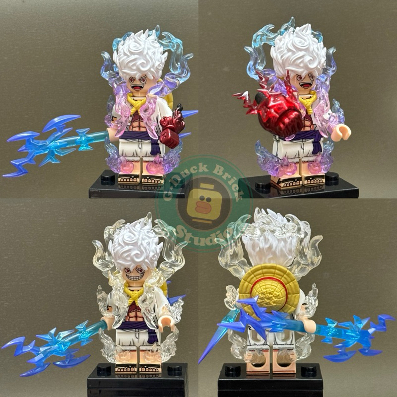 Cập nhật thêm* Custom Minifgures: Luffy Nika Gear 5 ( hải tặc Onepiece)
