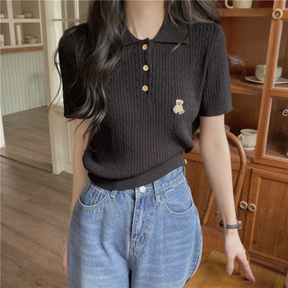 Áo len MTG thêu gấu