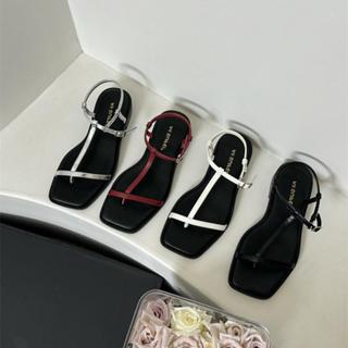 Dép sandal đế thấp quai cài dây mảnh phong cách thanh lịch sang trọng cho nữ dép quai hậu đi học đi làm loại đẹp SDTQ13