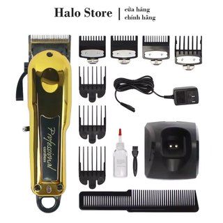 Tông đơ cắt tóc chuyên nghiệp F88 lưỡi kép công suất 10W , tăng đơ hớt tóc nam, cho bé TẶNG lược cắt tóc