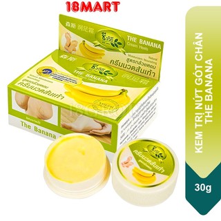 Kem trị nứt gót chân the banana foot heel cream 30g