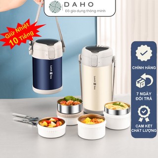Hộp cơm giữ nhiệt Daho - Hộp đựng cơm văn phòng inox 304