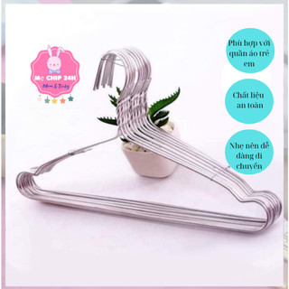 Móc phơi quần áo trẻ em nhôm loại đẹp 10c