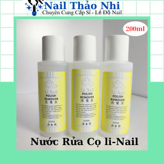 Nước rửa cọ li nail chính hãng nail thao nhi