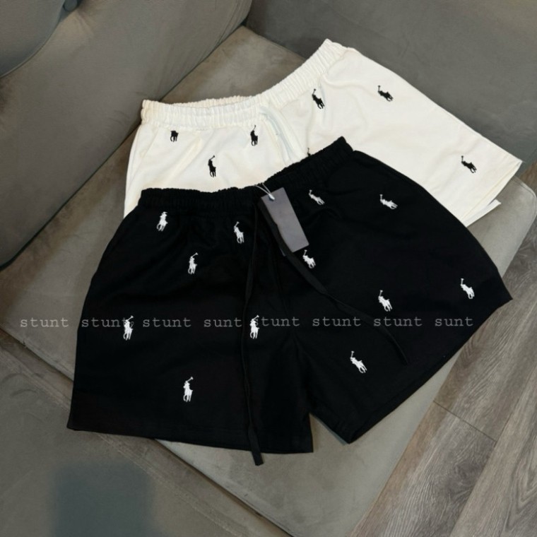 Quần Short Nam Rap Lau Rừn Họa Tiết Thêu Ngựa Cao Bồi Siêu Đẹp - Quần Đùi Rap Lau Rừn Chất Vải Gió Cao Cấp