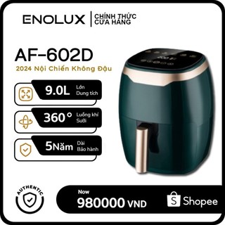✨ KHUYẾN MÃI✨ Nồi chiên không dầu 9L MỚI NHẤT 2023 AF-602D Airfryer Nồi chiên không dầu dung tích lớn (9L)