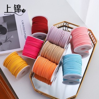 Ruy băng xốp, dây da lộn sợi nhỏ 3mm