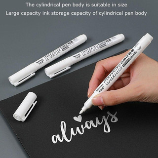 Bút lông dầu mực trắng Merisen White Market
