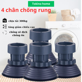 Chân Kê Máy Giặt Chống Rung Điều Chỉnh Chiều Cao Bộ 4 Chân