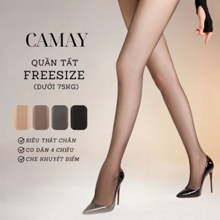 Quần tất giấy Bigsize 68kg - Quần tất Tàng Hình da chân siêu mỏng siêu dai co dãn CAMAY BRA