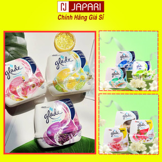 Sáp thơm phòng glade chính hãng đủ mùi 180g - sáp thơm phòng ngủ, tủ quần áo, khử mùi nhà vệ sinh - japari