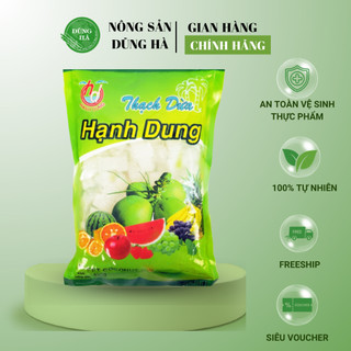 Thạch dừa hạnh dung thanh mát, giải nhiệt, đa dạng kiểu đóng gói