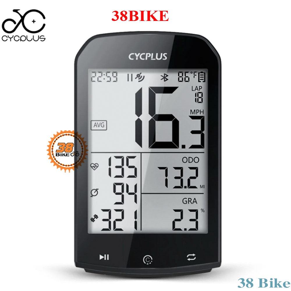 Đồng hồ không dây CYCPLUS M1, định vị GPS mẫu mới 2024
