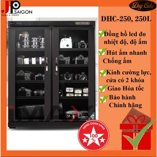 Tủ chống ẩm DryCabi DHC250, 250 Lít - Quà tặng