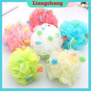 Bông tắm cao cấp🍁FREESHIP🍁Bông Tắm lưới tròn tạo bọt (màu sắc giao ngẫu nhiên )