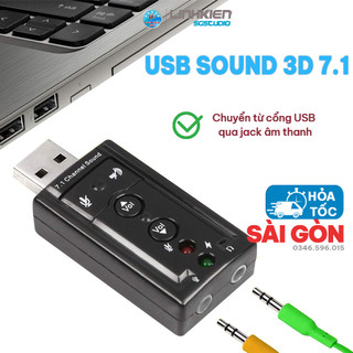 Usb biến cổng usb ra sound 3d 7.1 - đầu ra âm thanh chuẩn seavision