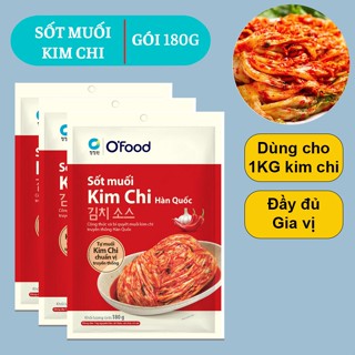  Combo 3 gói Sốt làm Kim chi chuẩn vị Hàn Quốc - Sốt muối kim chi Ofood  -  đầy đủ gia vị tiện ích 