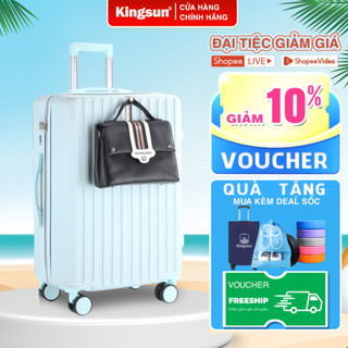 Vali du lịch Kingsun vali kéo nhựa cao cấp size28inch KS218/KS219 bảo hành 5 năm