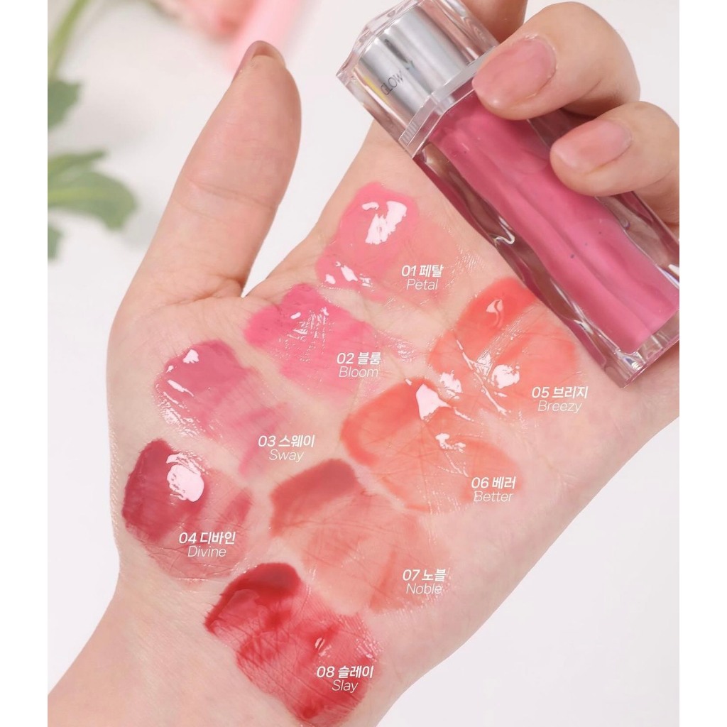 Son Tint Bóng MUZIGAE MANSION RENEWAL ICY GLOW Bản Mới 5ml