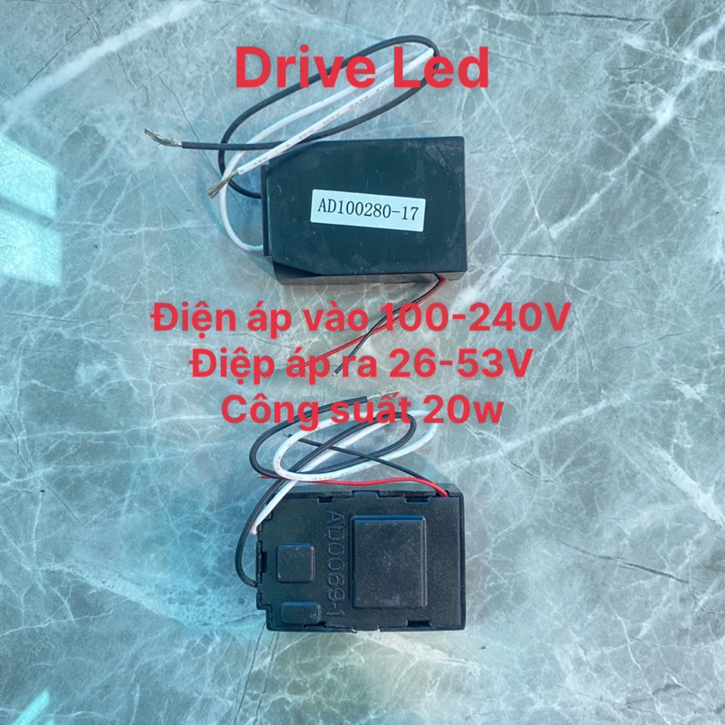 Chấn lưu đèn led, led driver 20w
