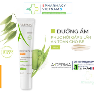 Kem Dưỡng A-DERMA Epitheliale A.H Ultra Soothing Repairing Cream Giảm Thâm & Phục Hồi Da 40ml