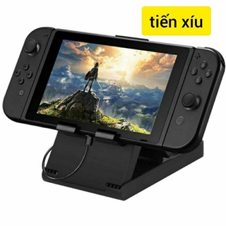 kệ để psp/psvita/điện thoại giá đỡ máy game đế dựng chân đế Nintendo switch/Psvita/PSP có khe luồn dây sạc