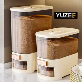 Thùng Đựng Gạo Thông Minh YUZEE Chống Ẩm, Chống Mối Mọt ,Có Nắp, Với Cốc Gạo