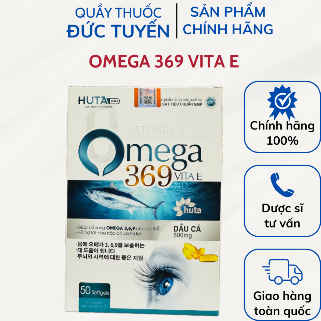 Omega 369 Vita E Giúp Bổ Sung Omega 369 Cho Cơ Thể