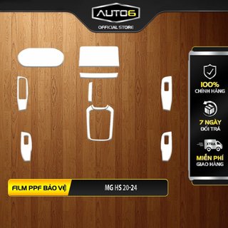 MG HS 2020-2024: Film PPF dán combo nội thất -AUTO6- chống xước, che mờ đi các vết xước cũ, giữ độ zin bóng cho xe