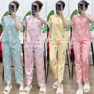 [BunnySky] Đồ bộ mặc nhà nữ, đồ bộ nữ đẹp và rẻ mặc mát không nhăn