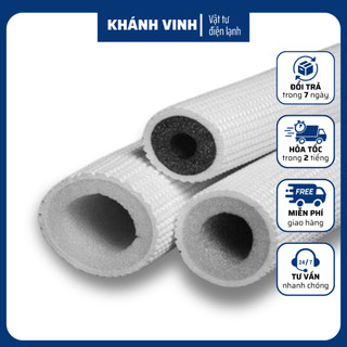 Ống bảo ôn kép lắp điều hòa máy lạnh - Gen bọc ống đồng máy lạnh các size - Ống bảo ôn ống đồng máy lạnh
