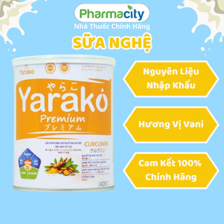 Sữa Nghệ Giải Pháp Dành Cho Người Dạ Dầy Và Làm Lành Vết Sẹo Hộp YARAKO PREMIUM CURCUMIN chính hãng