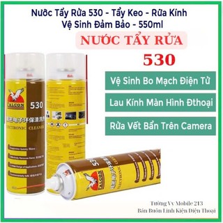 Nước Lau màn hình 530,rửa main,keo