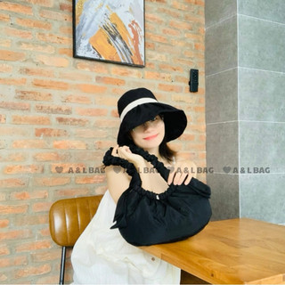 Túi Đeo Vai Kẹp Nách Nữ Chần Bông Quai Dúm Xếp Ly Vải Si Nhật Loại 1 Đẹp Thời Trang Đi Chơi Đi Làm