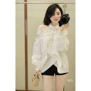 ÁO PHỐI REN CÚC NGỌC (ảnh chụp thật)