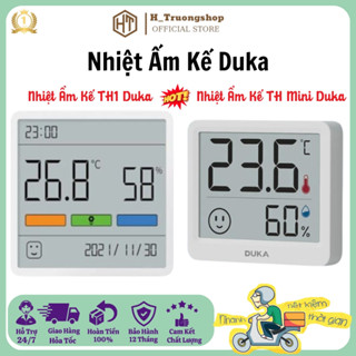 Nhiệt Ẩm Kế TH1 Duka và TH Mini Duka - Hiển Thị Nhiệt Độ và Độ Ẩm Môi Trường