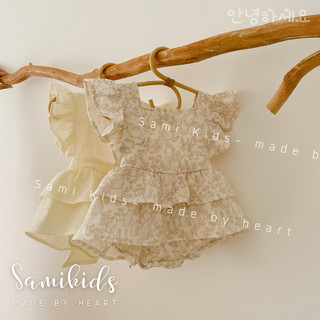 Váy cho bé - Romper xô Muslin điệu đà cho bé MỀM THOÁNG MÁT SAMIKIDS