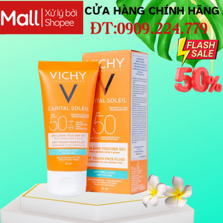 Kem Chống Nắng Vichy Capital Soleil SPF50 50ml-kem chống nắng vichy chính hãng