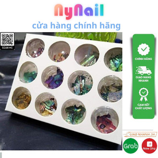 Xà cừ vân đá set 12 hũ