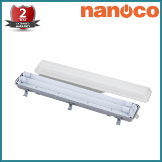 Máng đèn LED kín nước 0.6m-1m2 Nanoco - 2 loại máng đèn đôi và đèn đơn