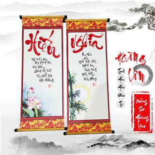 Tranh Thư Pháp Chữ Hiếu, Nghĩa, Bình an, Hạnh phúc Viết Tay -Trang Trí Phòng Thờ, Quà Tặng Ý Nghĩa - Xưởng Sáo Hoàng Lâm