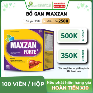 Maxzan - Hỗ trợ thanh nhiệt, giải độc, mát gan